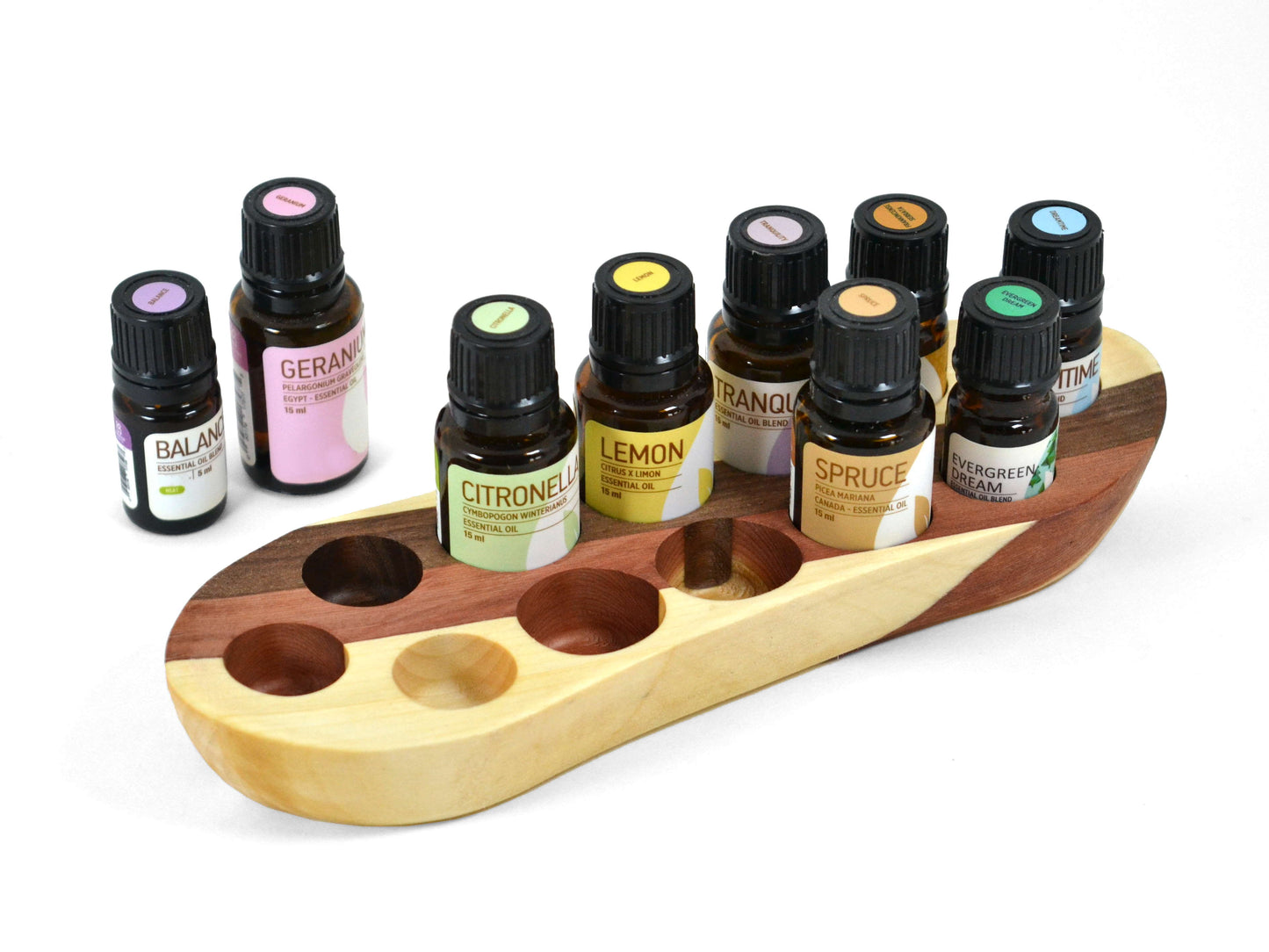 RMO 15mL oils wooden display holder