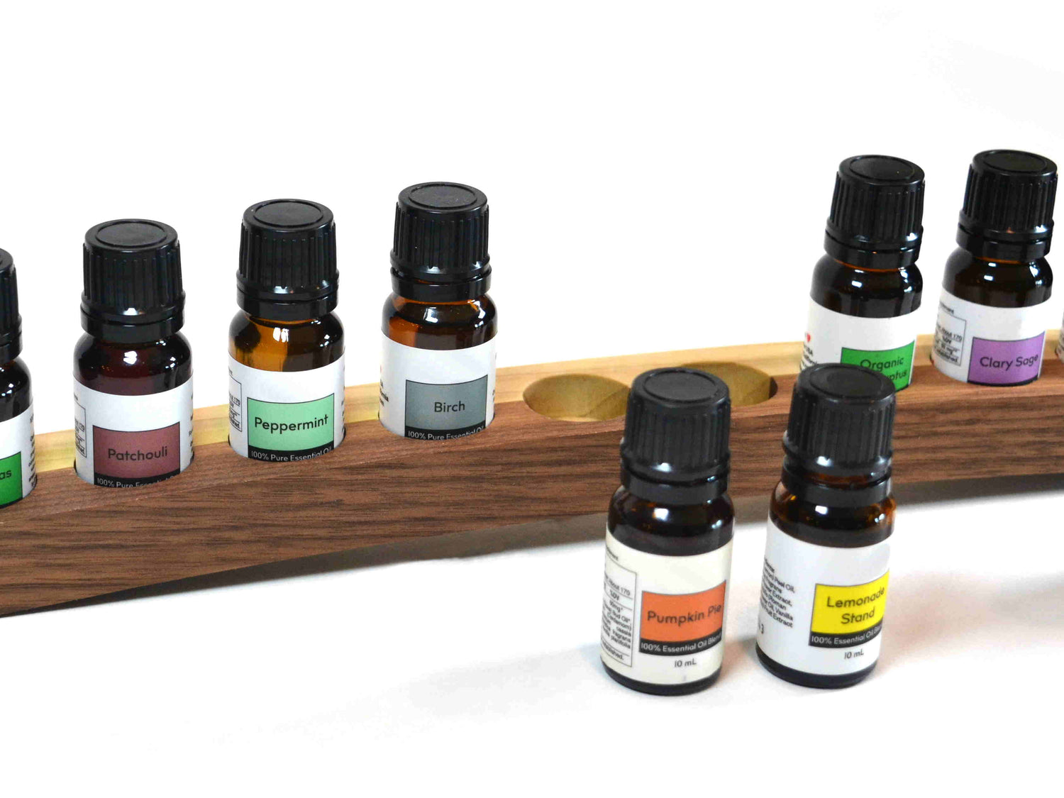 wooden 10mL revive essential oils dozen holder