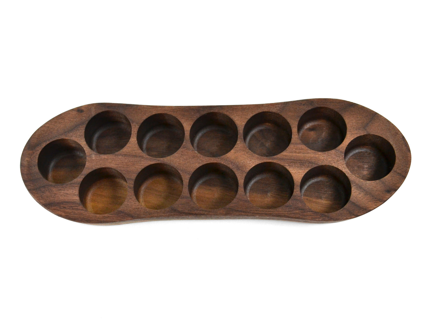 15mL essential oils display rack, walnut wood