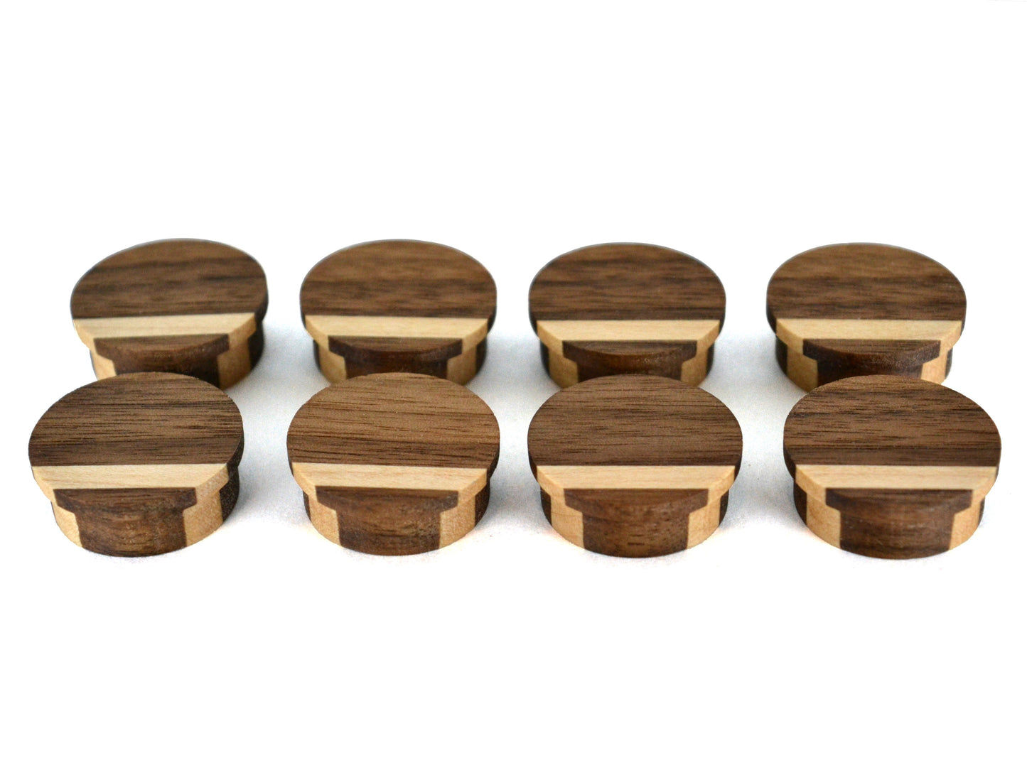 high quality strong wooden magnets, dark wood