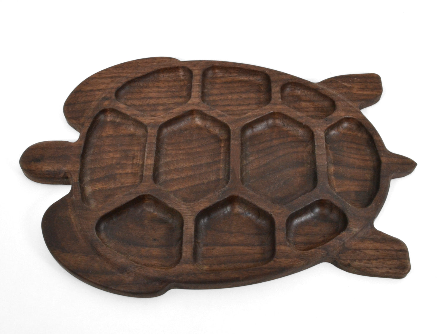 Turtle Shell Tray Walnut Turtle Tray – Curioganic